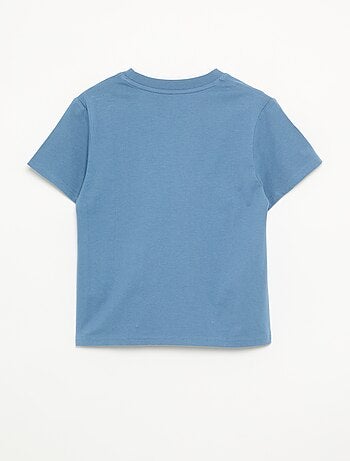 T-shirt uni à manches courtes enfant - Kiabi