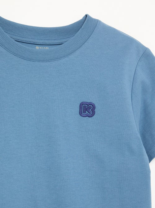 T-shirt uni à manches courtes enfant - Kiabi - Kiabi T-shirt uni à manches courtes enfant - Kiabi - Kiabi