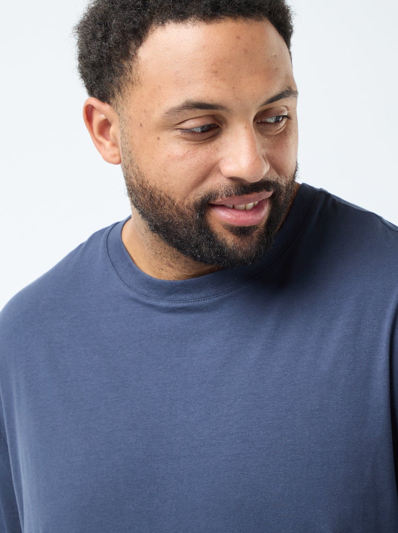 T-shirt Femme Manches Longues Uni – Grande Taille UK 8 à 22 – Coton élasthanne – Neuf Avec étiquette