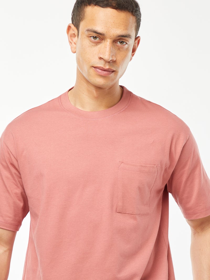 T Shirt Simili Cuir Homme, Tee Shirt Col V Pas Cher
