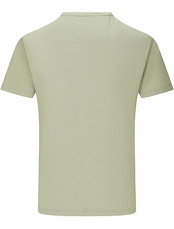 T-shirt uni col v boutonné dewi - regatta