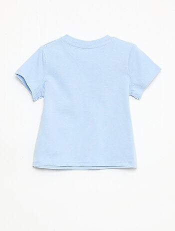T-shirt uni en jersey coton
