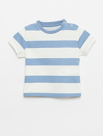 T-shirt uni en jersey coton