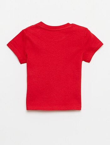 T-shirt uni en jersey coton