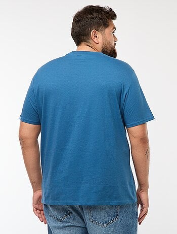 T-shirt uni en maille jersey