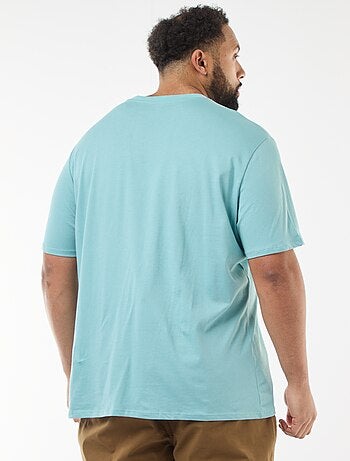 T-shirt uni en maille jersey