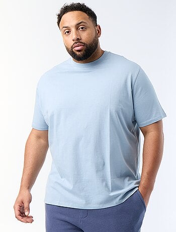 T-shirt uni en maille jersey