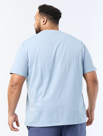 T-shirt uni en maille jersey