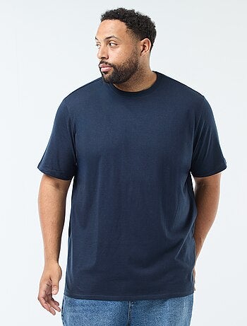 T-shirt uni en maille jersey