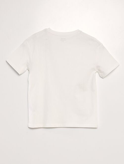 T-shirt uni en maille jersey épaisse - Tough Cotton™ - Kiabi