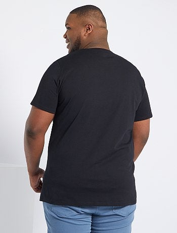 T-shirt uni en maille jersey