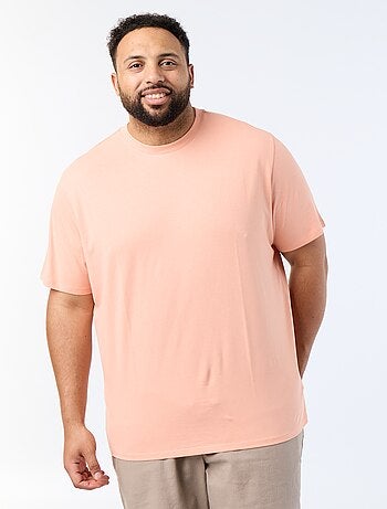 T-shirt uni en maille jersey