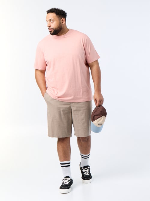 T-shirt uni en maille jersey - Kiabi T-shirt uni en maille jersey - Kiabi