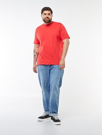 T-shirt uni en maille jersey