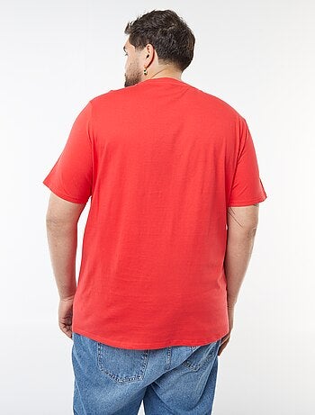 T-shirt uni en maille jersey