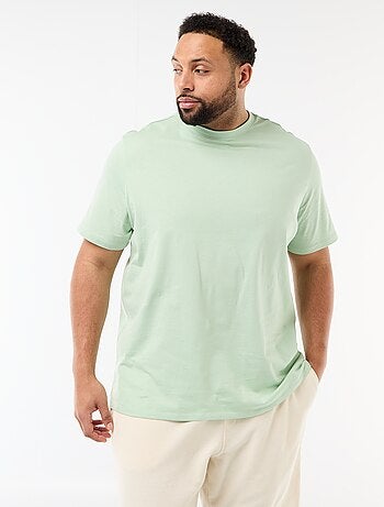 T-shirt uni en maille jersey