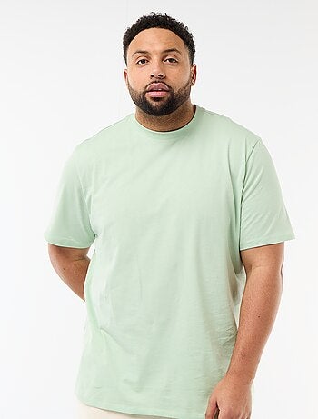 T-shirt uni en maille jersey