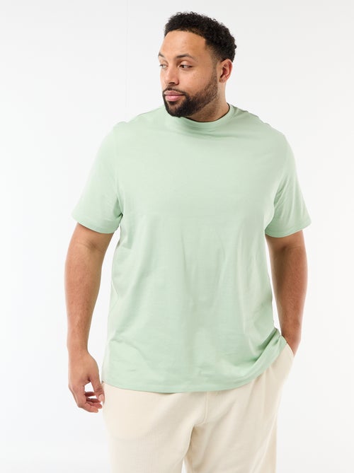 T-shirt uni en maille jersey - Kiabi T-shirt uni en maille jersey - Kiabi