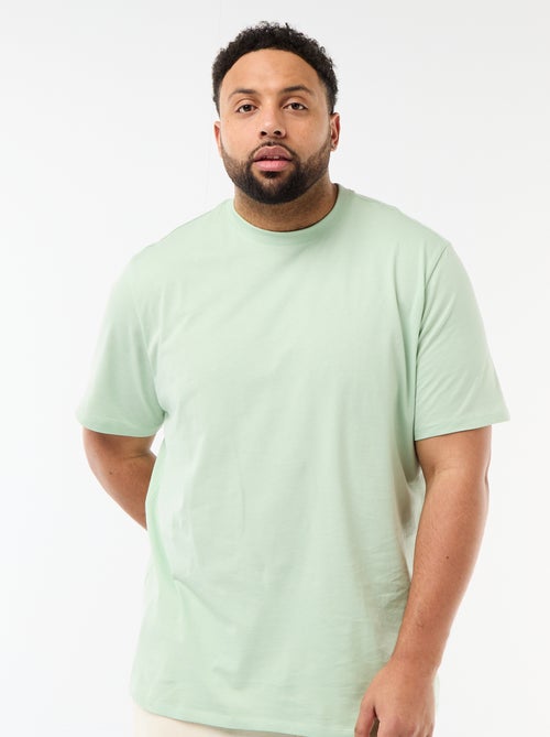 T-shirt uni en maille jersey - Kiabi T-shirt uni en maille jersey - Kiabi