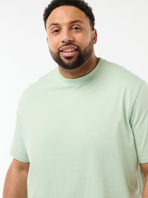 T-shirt uni en maille jersey - Kiabi T-shirt uni en maille jersey - Kiabi