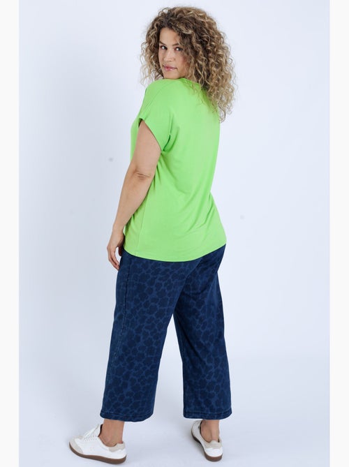 T-shirt uni en viscose PAPRIKA - Kiabi
