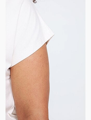 T-shirt uni en viscose