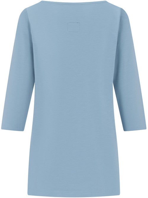 T-shirt uni manches ¾ col bateau pevia - regatta - Kiabi T-shirt uni manches ¾ col bateau pevia - regatta - Kiabi