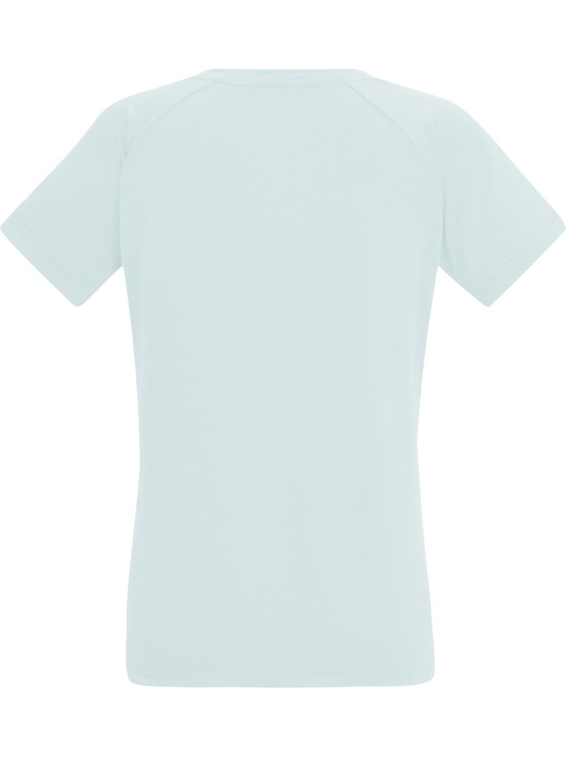 T-shirt uni manches courtes limonite - regatta Bleu aqua - Kiabi