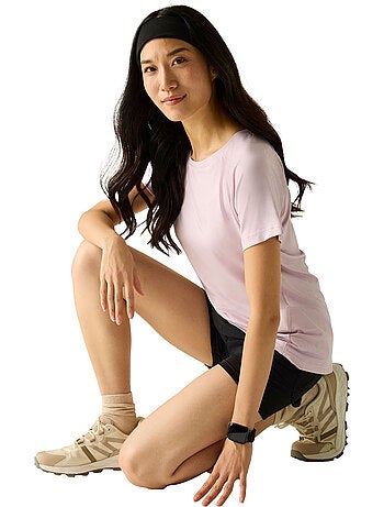 T-shirt uni manches courtes limonite - regatta