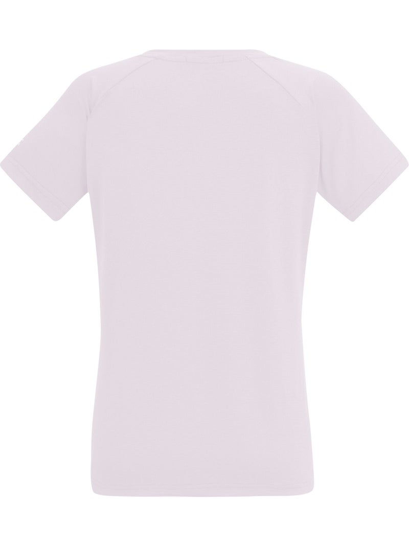 T-shirt uni manches courtes limonite - regatta Mauve lilas - Kiabi