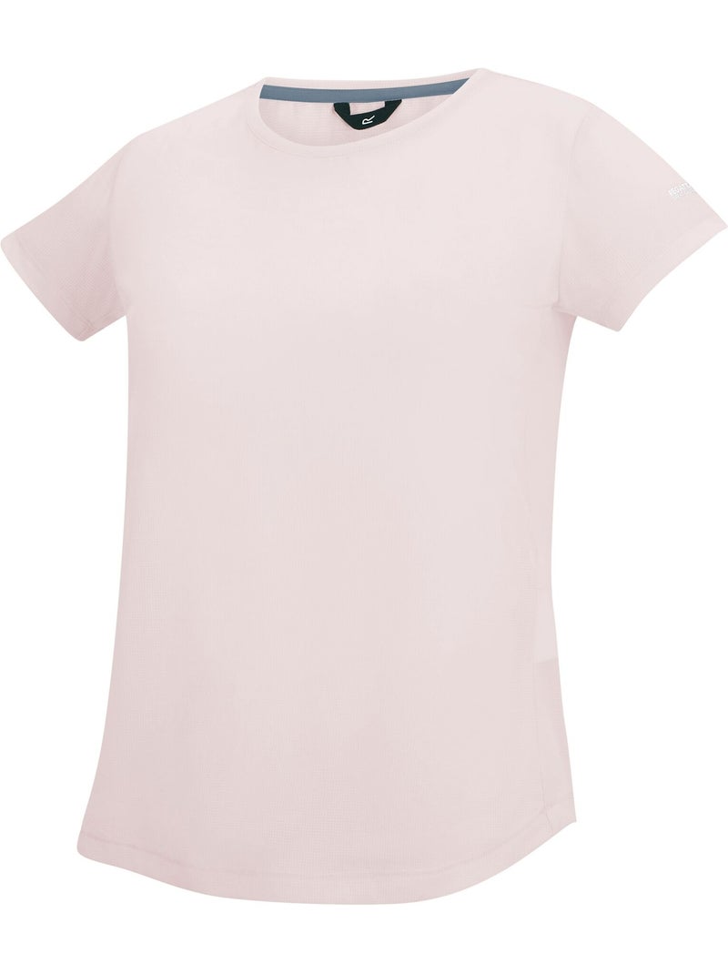T-shirt uni manches courtes mindo - regatta Rose pâle - Kiabi