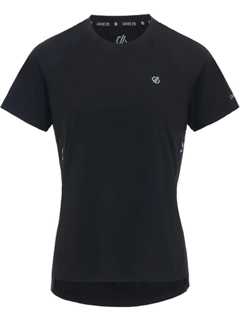 T-shirt uni manches courtes nimble - dare 2b Noir - Kiabi
