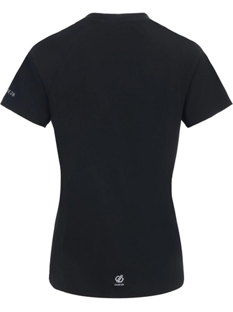 T-shirt uni manches courtes nimble - dare 2b Noir - Kiabi