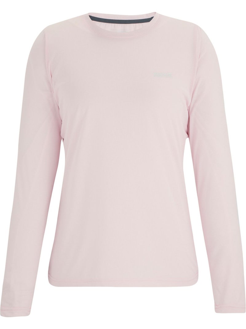 T-shirt uni manches longues mindo - regatta Rose - Kiabi