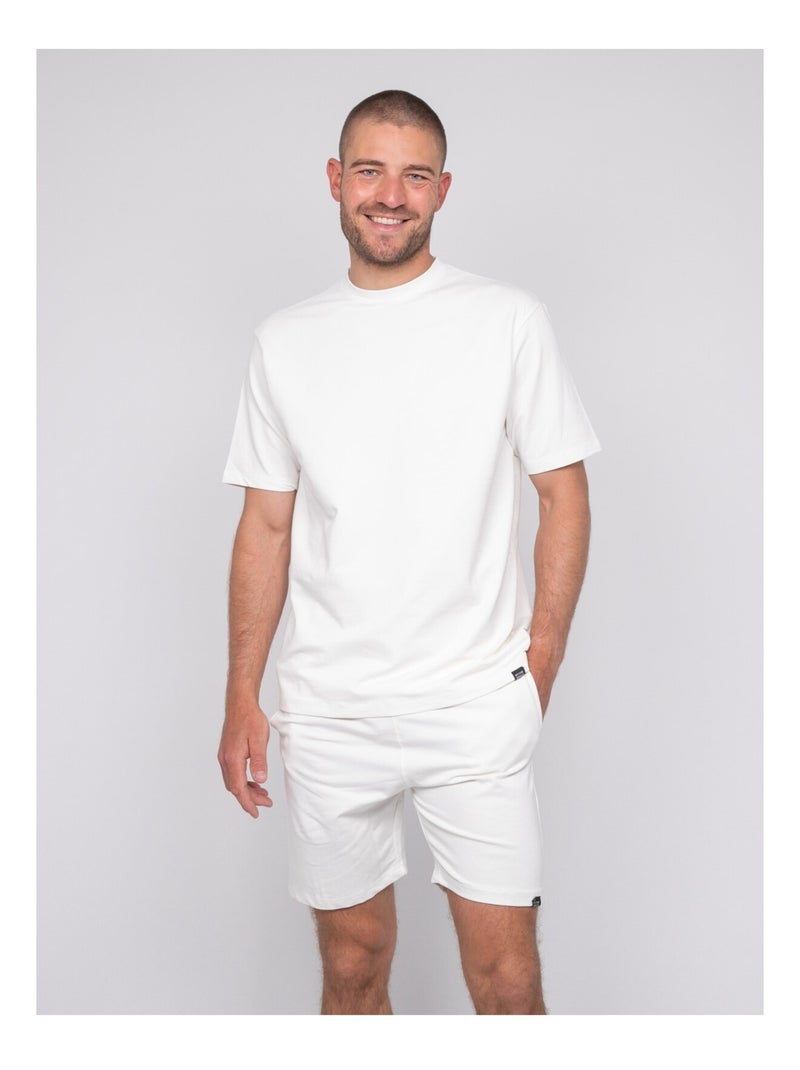 T-shirt uni NIMY Ecru - Kiabi