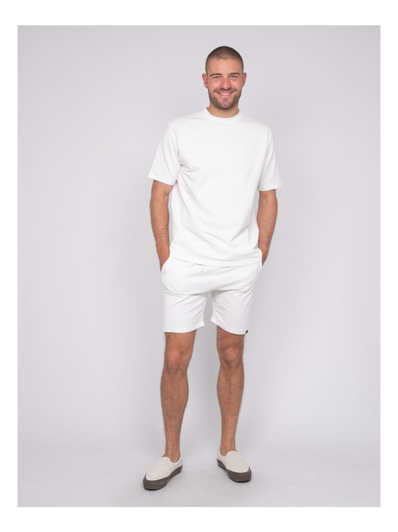 T-shirt uni NIMY Ecru - Kiabi