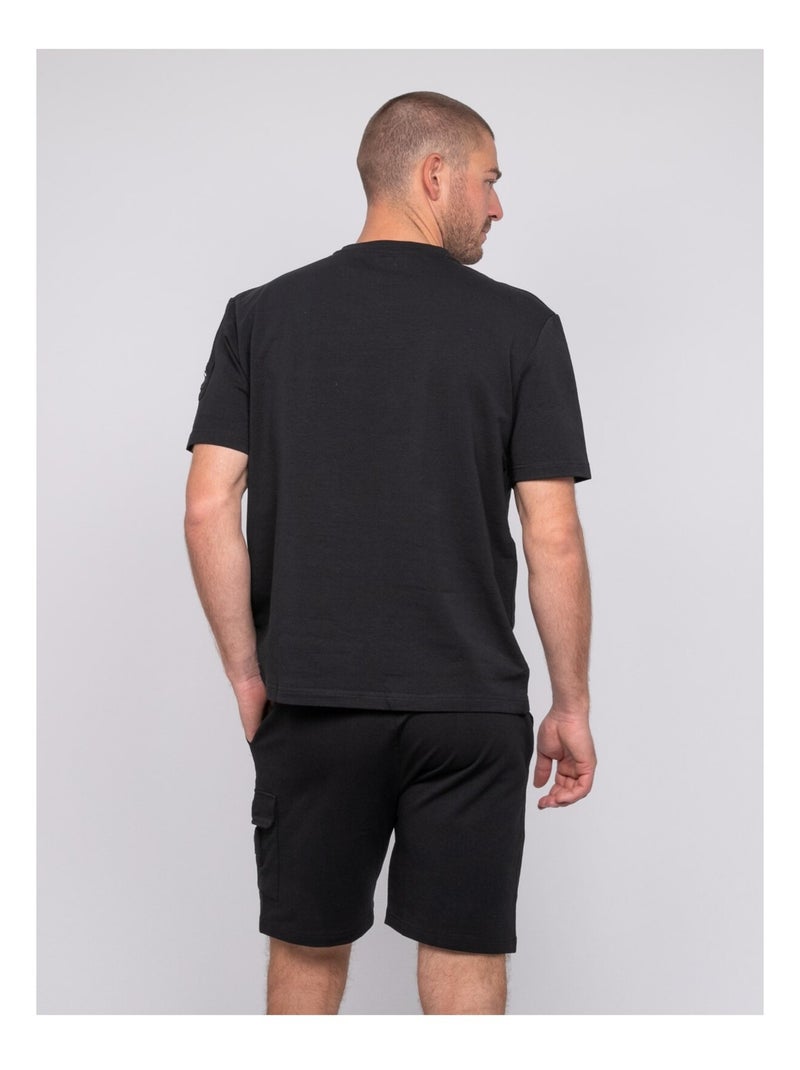 T-shirt uni NIMY Noir - Kiabi