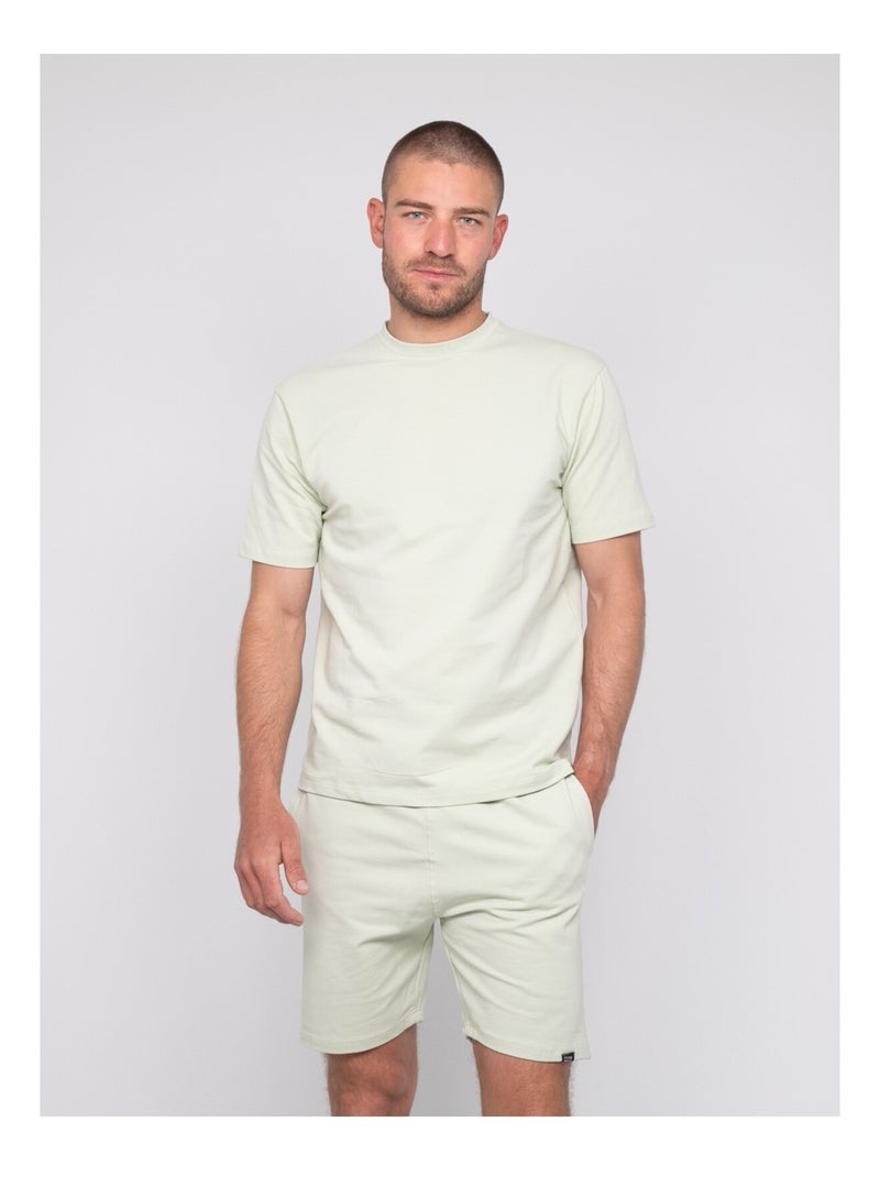 T-shirt uni NIMY Vert pistache - Kiabi