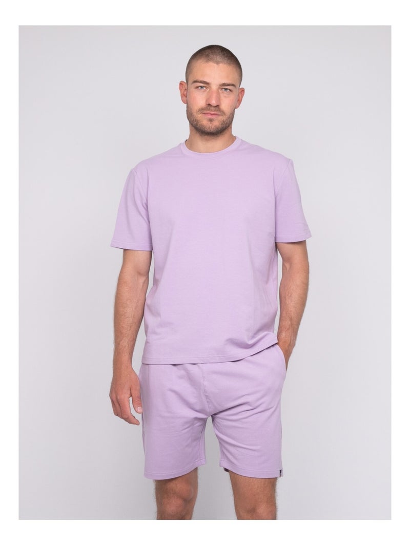 T-shirt uni NIMY Violet - Kiabi