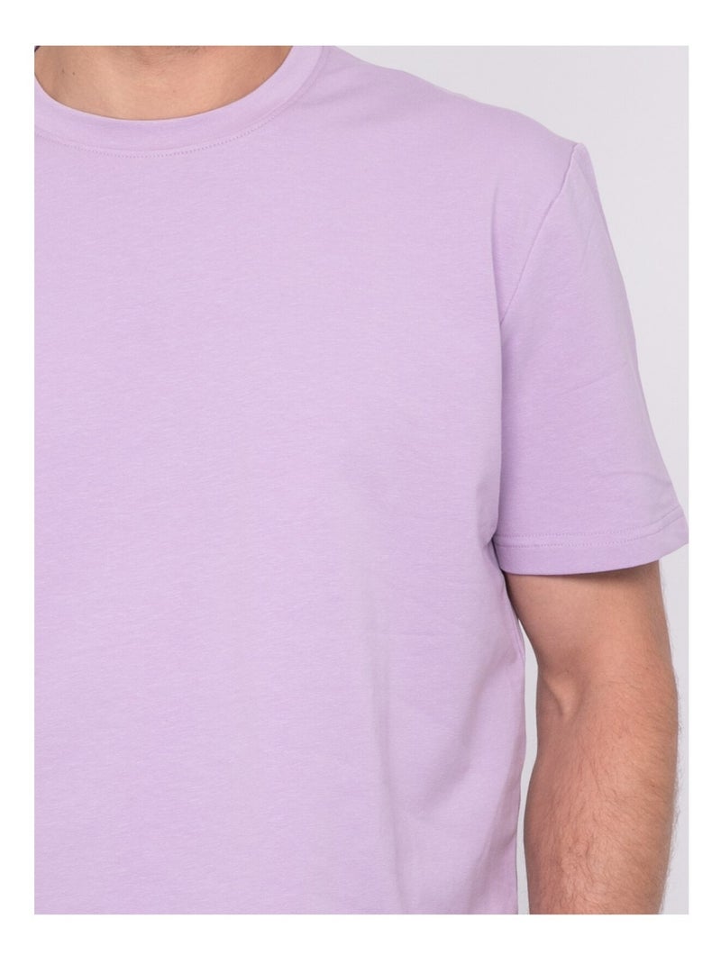 T-shirt uni NIMY Violet - Kiabi