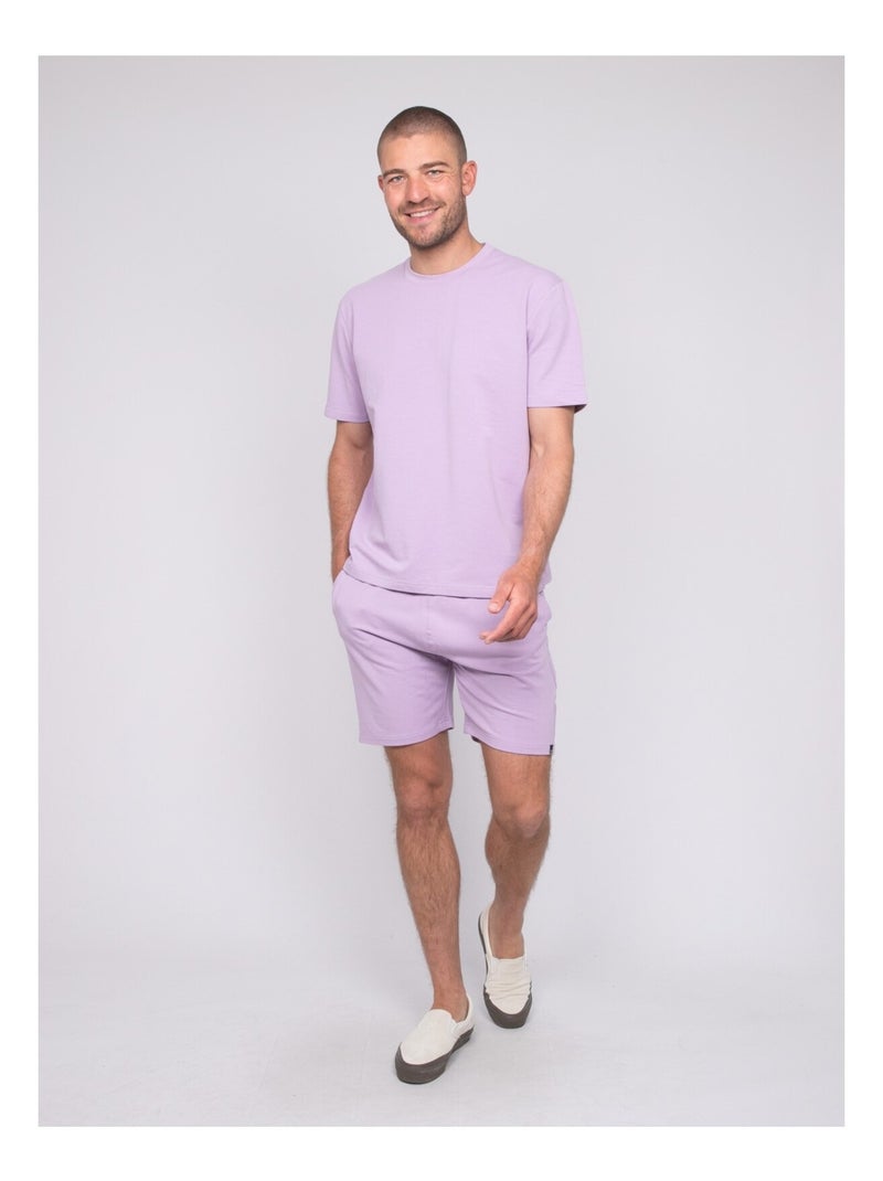 T-shirt uni NIMY Violet - Kiabi