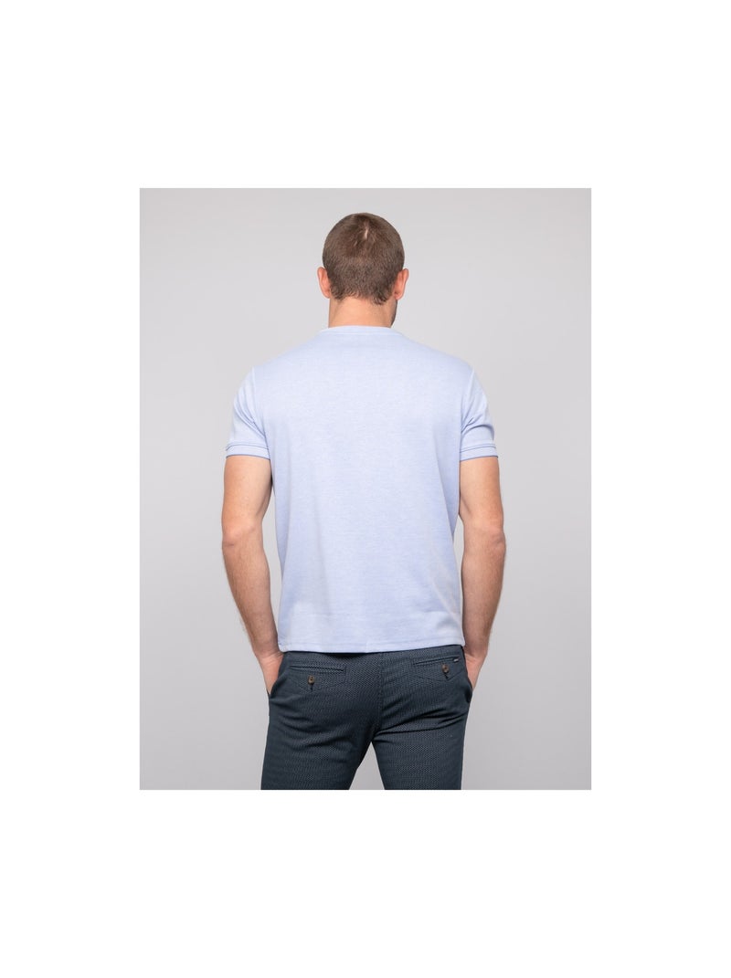 T-shirt uni NULSANIL Bleu ciel - Kiabi