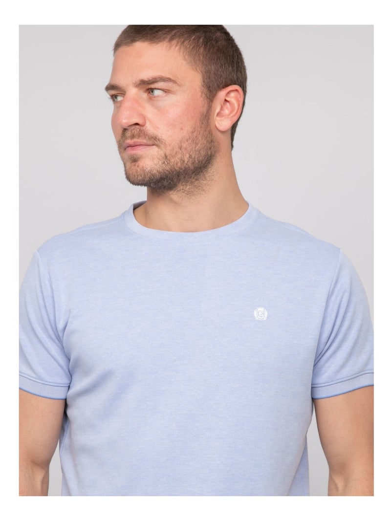 T-shirt uni NULSANIL Bleu ciel - Kiabi