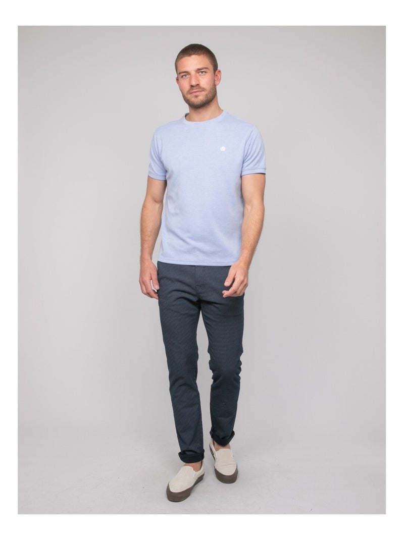 T-shirt uni NULSANIL Bleu ciel - Kiabi
