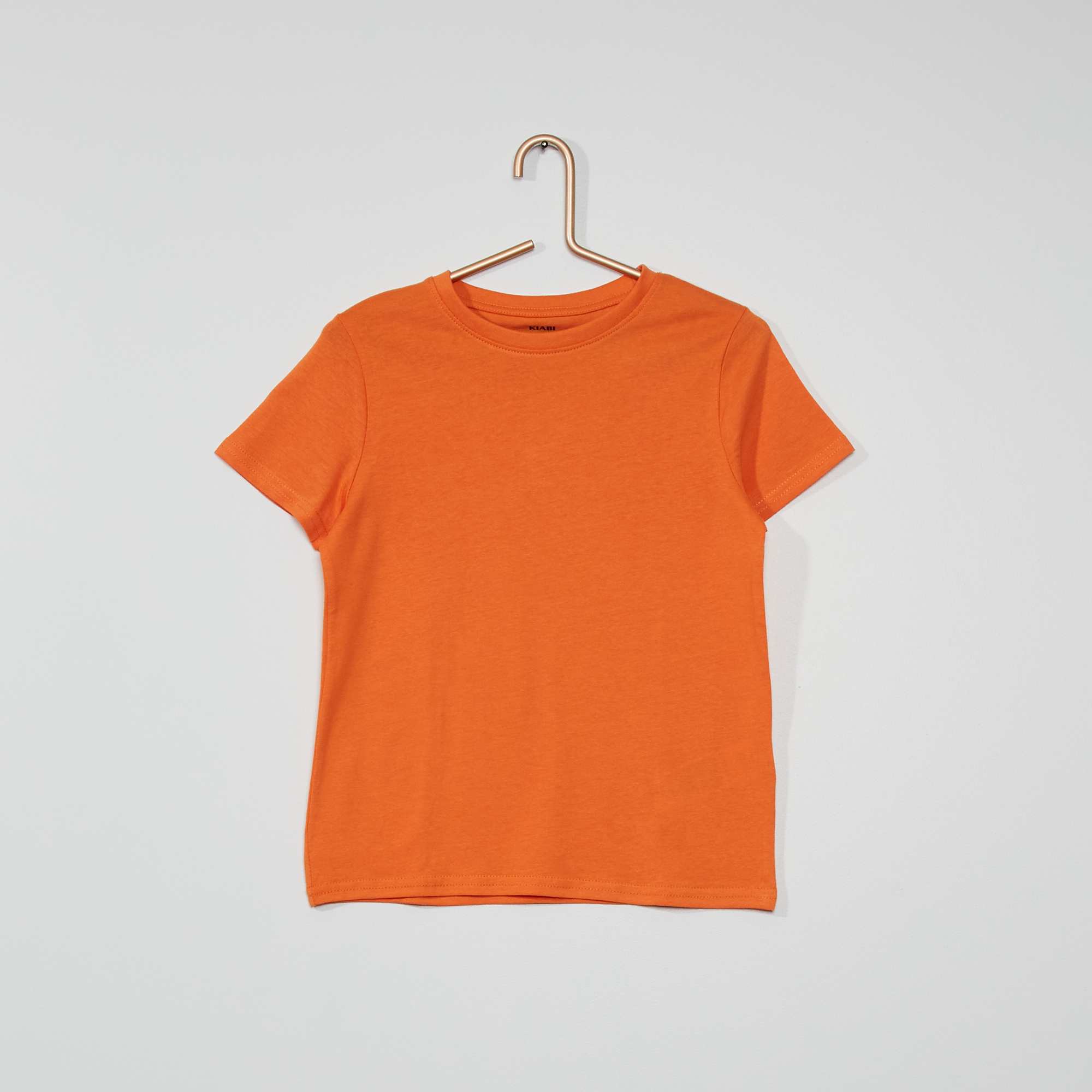 Tshirt uni garçon jaune Kiabi 2,00€