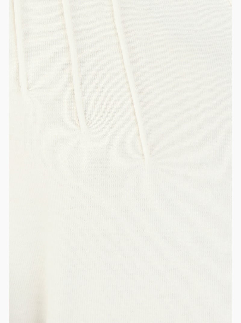 T-shirt uni ou imprimé pur coton - Damart Blanc cassé - Kiabi