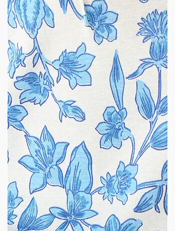 T-shirt uni ou imprimé pur coton - Damart