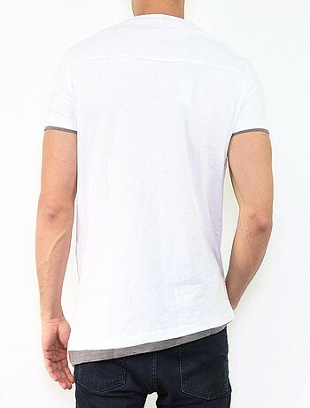 T-shirt uni over-size