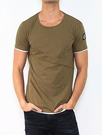 T-shirt uni over-size