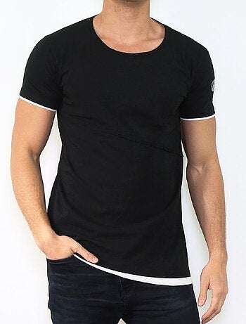 T-shirt uni over-size